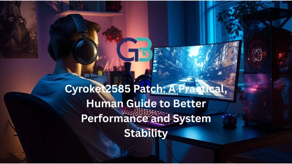 Cyroket2585 Patch: A Practical, Human Guide to Better Performance and System Stability